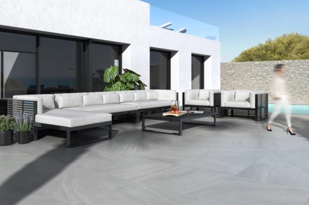 Landstone-terrasse