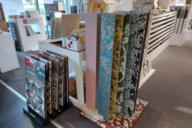 Exposition carrelage intérieur et extérieur