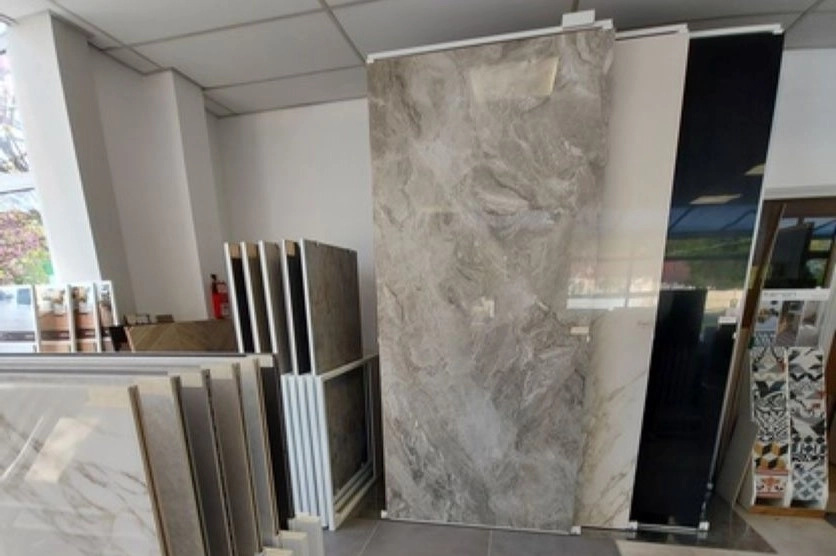 Carrelage marbre grand format
