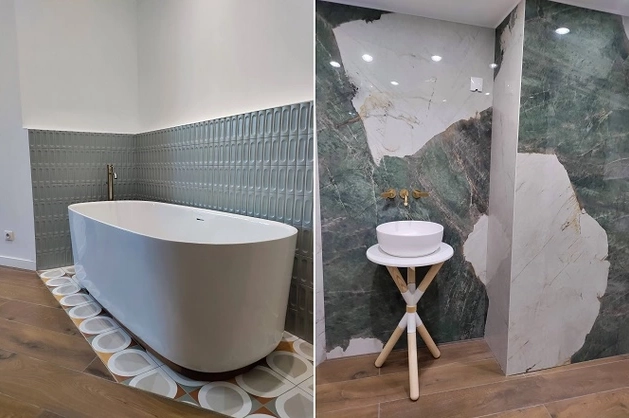 Carrelage, mosaïque et décoration salle de bain
