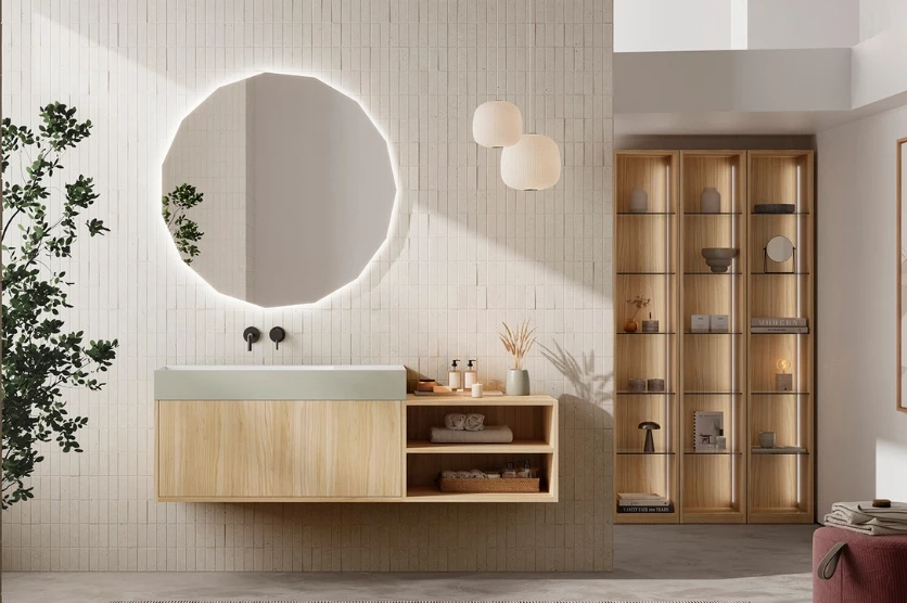Kubic – Meuble de salle de bains - Dimension Carrelage